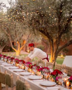 Luxury wedding in marrakech