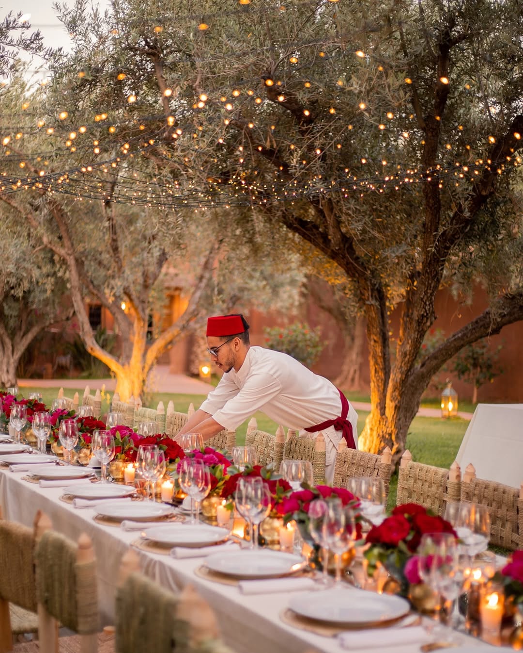 Luxury wedding in marrakech