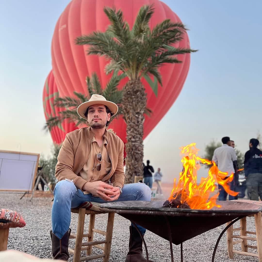hot air balloon ride in marrakech morocco